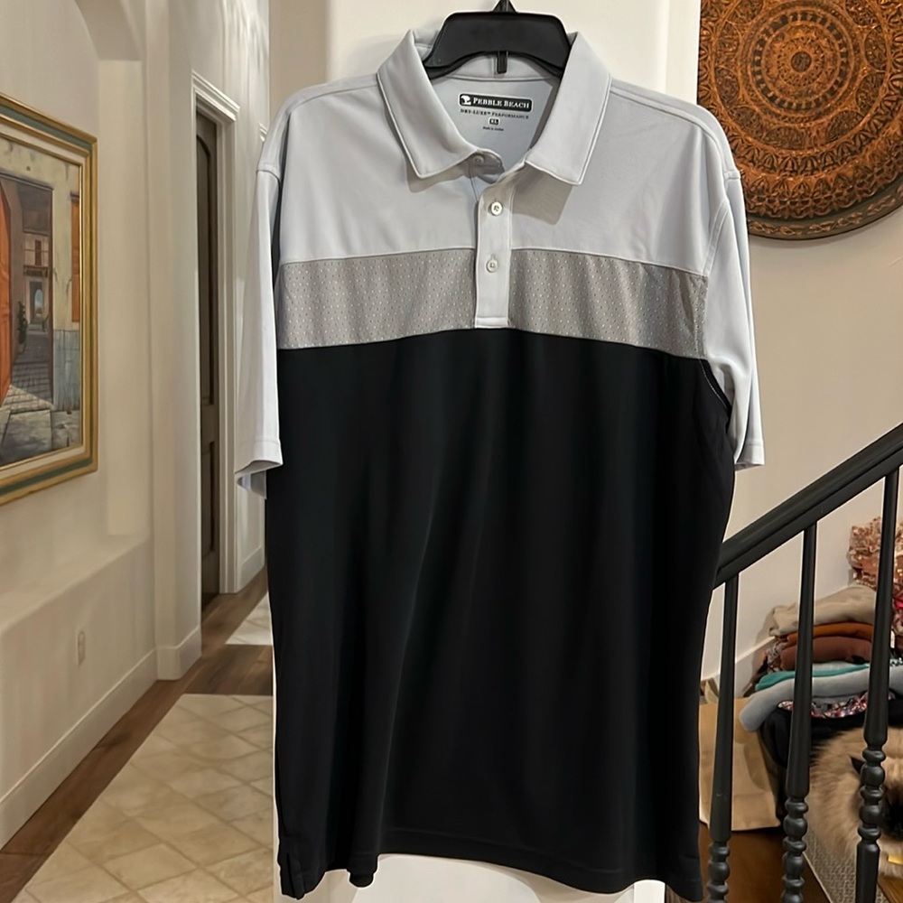 Pebble Beach Mens Golf Shirt XL